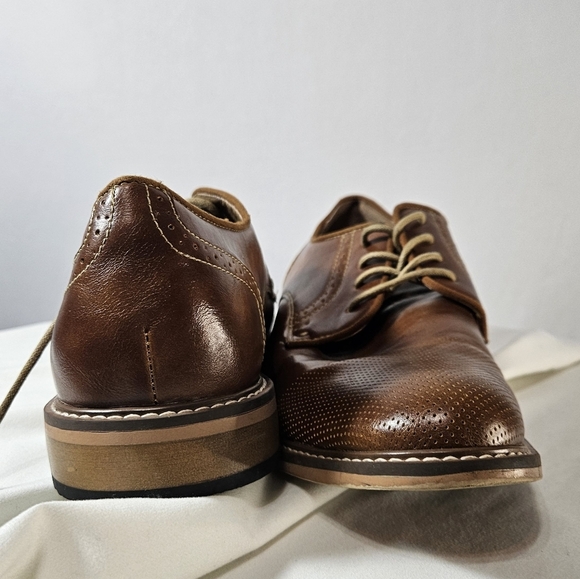 Madden Mens M-alk Leather Shoes 11 - Picture 4 of 9
